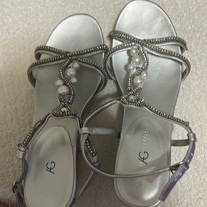 Dress wedge shoes size 10